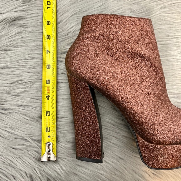 DV by Dolce Vita Red/Brown/Bronze Platform Boots - Picture 5 of 8